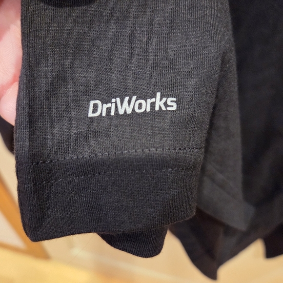 ‼️3/$30‼️ Driworks Tri-Blend Tee Shirt Men 2XL 50-52 Long Sleeve Black New - Picture 3 of 7